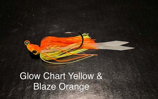 Mustad Yellowtail Snapper Jig 1/8 Oz Chartreuse Sz1 - 10 Pezzi - Teste Piombate Con Gancio UltraPoint - Per Pesca A Jigging